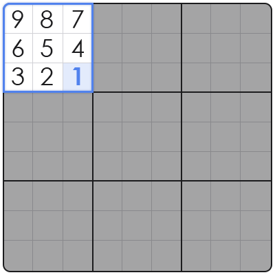 6 x 6 sudoku